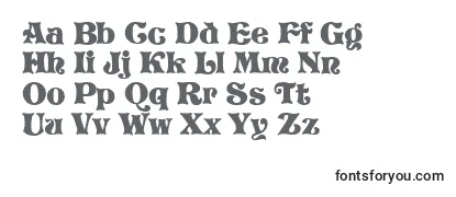 Review of the P820DecoRegular Font