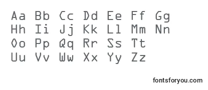 OcrAIi Font