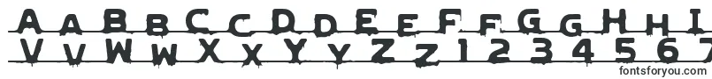 Czcionka LvdcGncdRmx2 – czcionki literowe