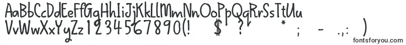 Шрифт QokipopsFree – шрифты, начинающиеся на Q