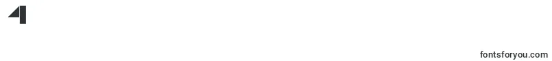 PangraphBlack-Schriftart – Schriften für die Ziffer 4