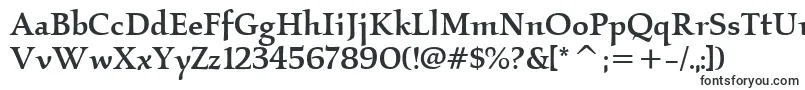 KallosItcMedium Font – Very wide Fonts