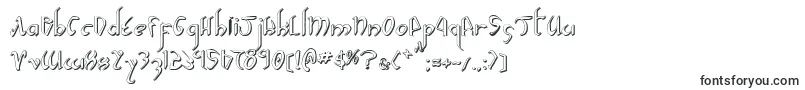 Xaphan2s-fontti – Alkavat X:lla olevat fontit