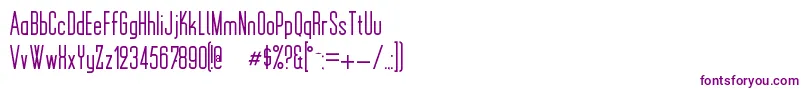 MonotoonKk Font – Purple Fonts on White Background