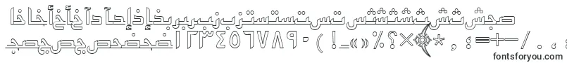 Arabickufioutlinessk-Schriftart – Schriften für Microsoft Word