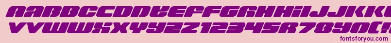 Шрифт Capricusexpand – фиолетовые шрифты на розовом фоне