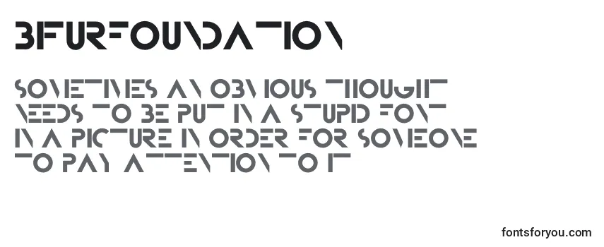 Обзор шрифта BifurFoundation