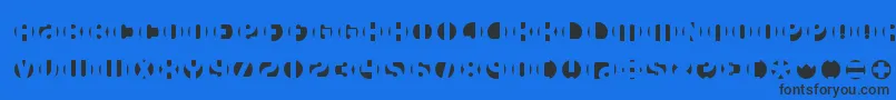 More about DbLayer4Brk Font DbLayer4Brk Font – Black Fonts on Blue Background
