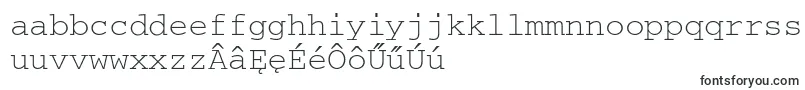 Crr35E-Schriftart – friesische Schriften