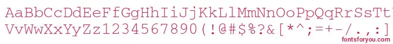 Crr35E Font – Red Fonts