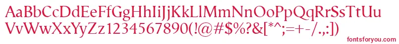 VegaAntikva Font – Red Fonts