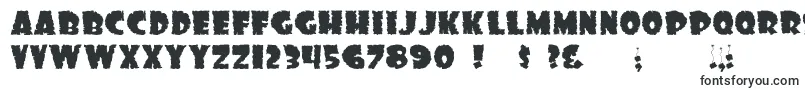 Шрифт Ds Sonof Black – широкие шрифты