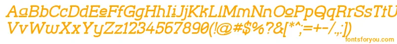 StreetCornerSlabUpperObl Font – Orange Fonts