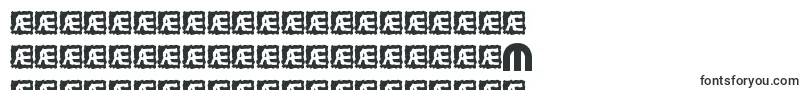 フォントVertigoUpright2Brk – タタール文字