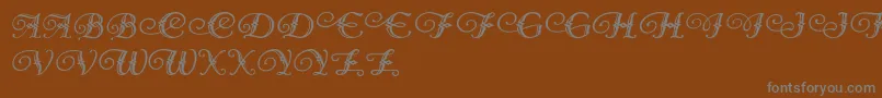 More about DiamondDreams Font DiamondDreams Font – Gray Fonts on Brown Background
