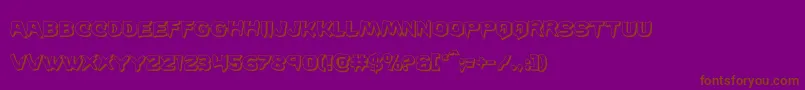 More about Wickerman3D Font Wickerman3D Font – Brown Fonts on Purple Background
