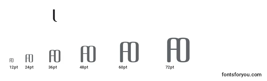 Brassal Font Sizes