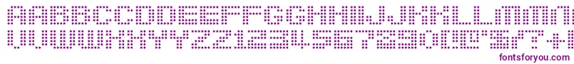 Berirg-Schriftart – Violette Schriften