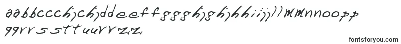 DartRegular-Schriftart – korsische Schriften