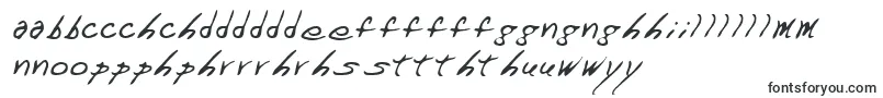 DartRegular-Schriftart – walisische Schriften