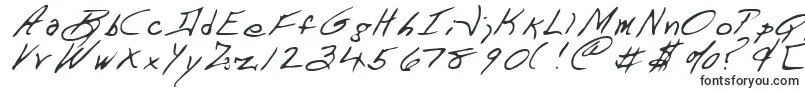 Шрифт DartRegular – надписи красивыми шрифтами