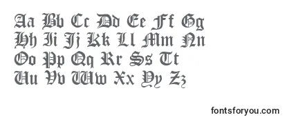 Review of the Cyrillicgoth Font