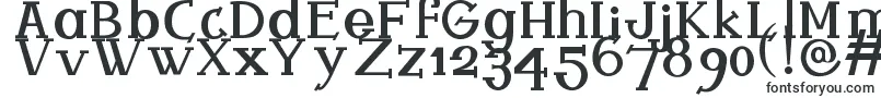 Шрифт Ferqui – простые шрифты