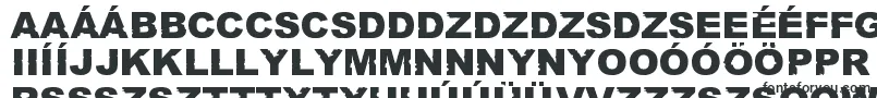 RustNeverSleeps-fontti – unkarilaiset fontit