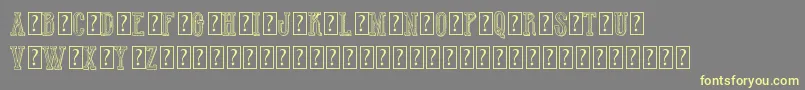 HotWinnerTeamDemo Font – Yellow Fonts on Gray Background