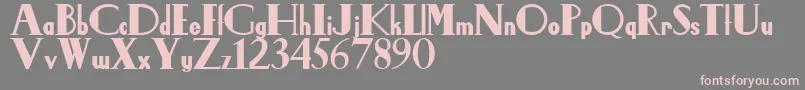 More about LeidenschaftDevans Font LeidenschaftDevans Font – Pink Fonts on Gray Background