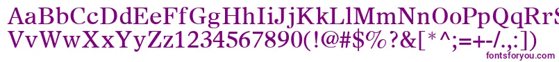 Weitere Informationen zur OlympianLtRoman-Schriftart OlympianLtRoman-Schriftart – Violette Schriften