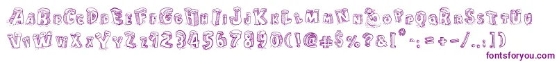 CartoonBlocksChristmas Font – Purple Fonts