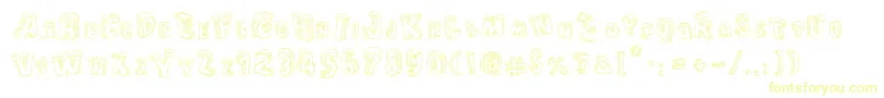 CartoonBlocksChristmas Font – Yellow Fonts