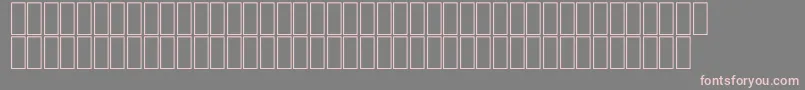 FsBlack Font – Pink Fonts on Gray Background