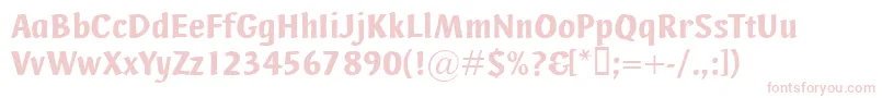 AdHoc Font – Pink Fonts