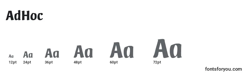 AdHoc Font Sizes