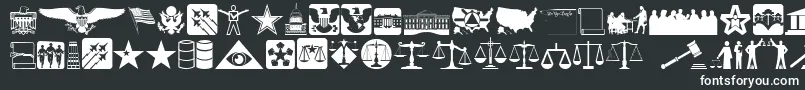 Law Font – White Fonts
