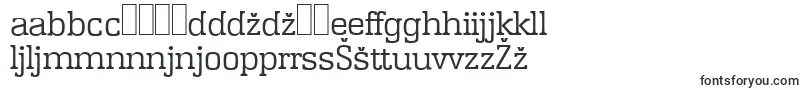 EnschedeserialLightRegular Font – Croatian Fonts