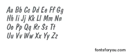 BrushdomItalic Font