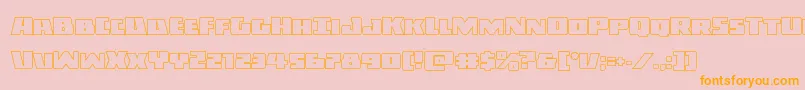Подробнее о шрифте Darkallianceout Шрифт Darkallianceout – оранжевые шрифты на розовом фоне