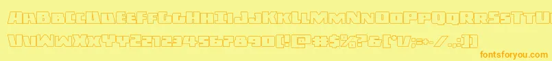 More about Darkallianceout Font Darkallianceout Font – Orange Fonts on Yellow Background