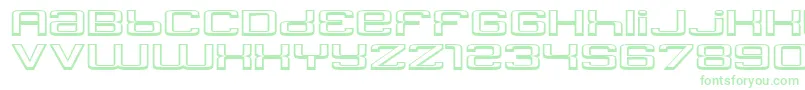 Yadou-fontti – vihreät fontit