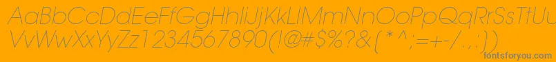 Más sobre la fuente TrendexLightSsiExtraLightItalic fuente TrendexLightSsiExtraLightItalic – Fuentes Grises Sobre Fondo Naranja