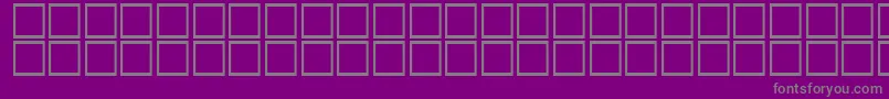 AlBattar-fontti – harmaat kirjasimet violetilla taustalla