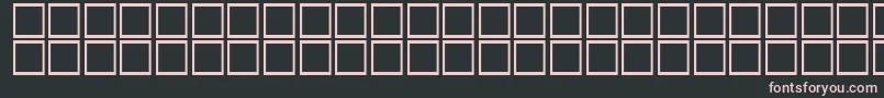 AlBattar-fontti – vaaleanpunaiset fontit mustalla taustalla