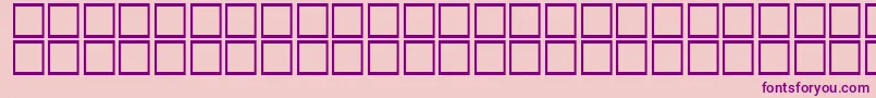 フォントAlBattar – ピンクの背景に紫のフォント