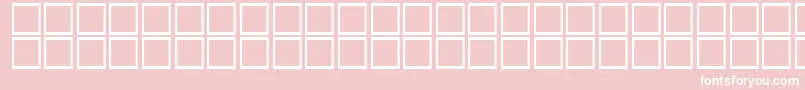 Czcionka AlBattar – białe czcionki na różowym tle