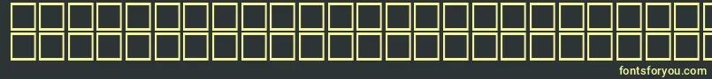 AlBattar-fontti – keltaiset fontit mustalla taustalla