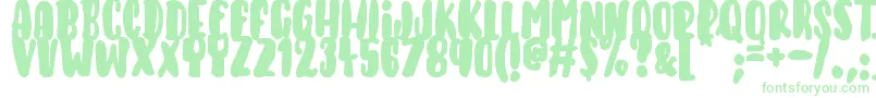 KeysOfParadise Font – Green Fonts