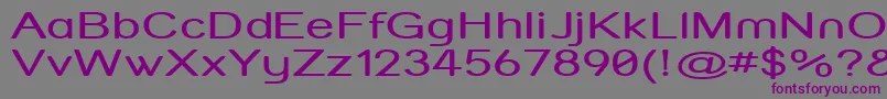 Strvarx Font – Purple Fonts on Gray Background